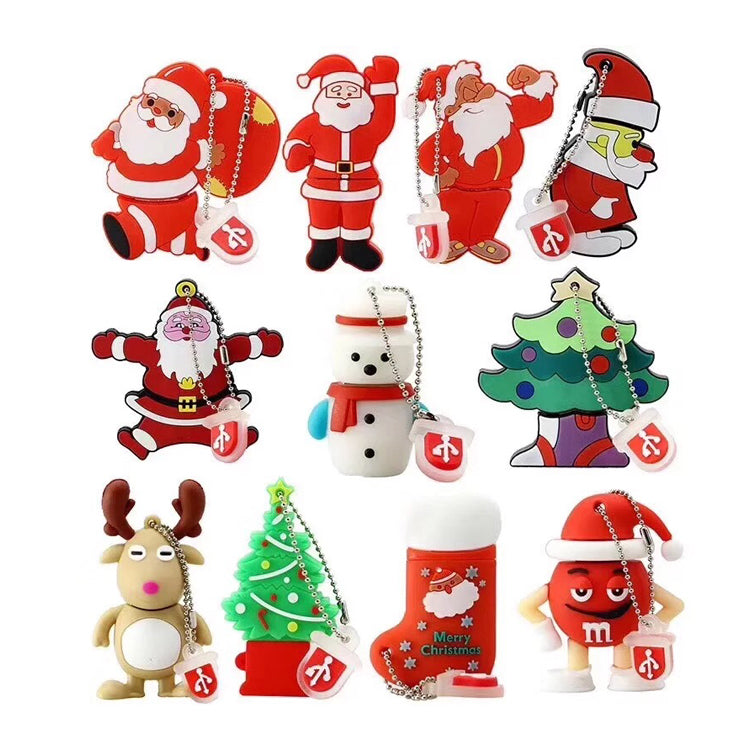 Customized shape Carton PVC Usb Flash Drive