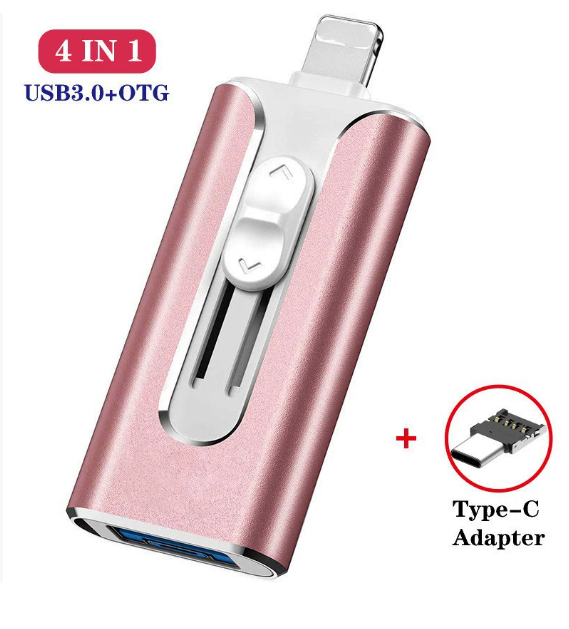 Custom Logo Mini Mobile Phone 4 in 1 OTG USB Flash Memory