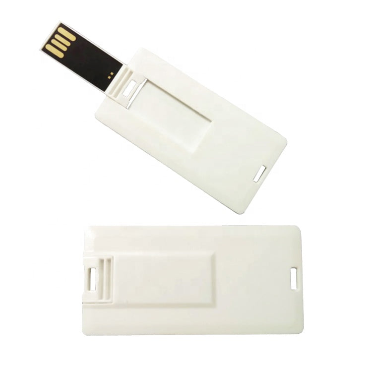 Plastic Mini Credit Card USB Flash Drive