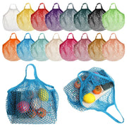 Promotional Cotton Mesh Bag Drawstring Shopping Mesh Bag