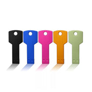 Fashion Customized Creative Metal Key USB Pendrive 128GB Promotional Gift for Company Exhibition Logo Printing Usb Flash Drive