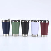 304 Stainless Steel Insulated Vacuum Cup Portable Car Cup Stock with Bottle Opener for Brazilian Beer Mug Drinkware