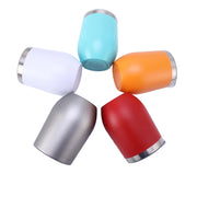 Swig 12oz Vacuum Stainless Steel Insulated Tumbler U-Shaped Egg Design Big Belly Red Wine Water BPA Free Great Business Gifts