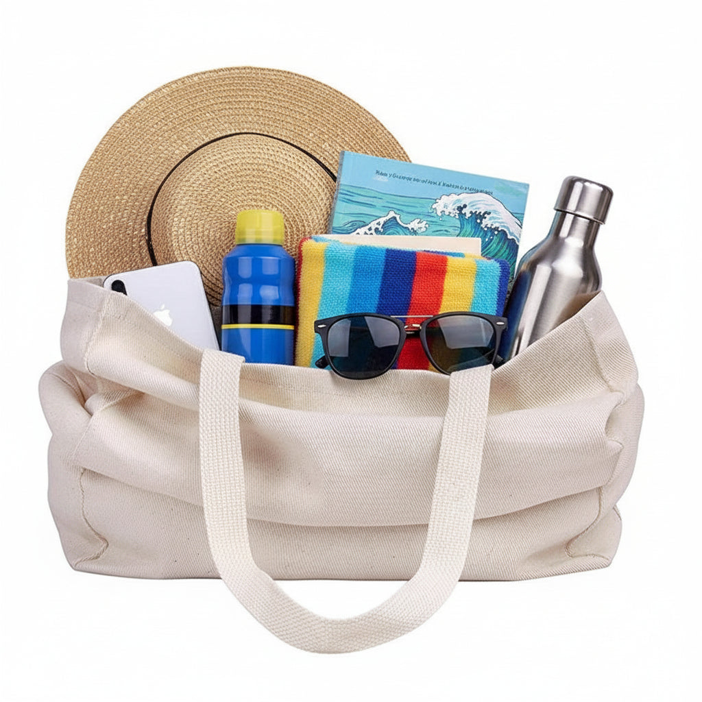 Promotion Custom Natural Durable Cotton Canvas Shopping Tote Bag with logo