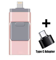 Custom Logo Mini Mobile Phone 4 in 1 OTG USB Flash Memory