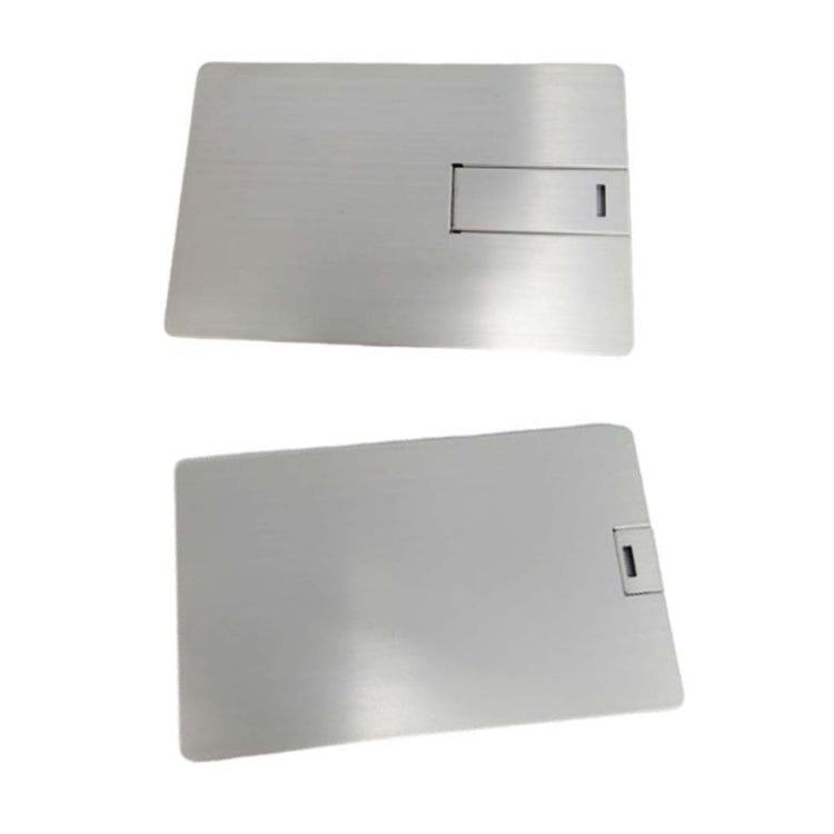 Custom Metal Card USB Flash Drive with Customer's logo full printing