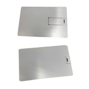 Custom Metal Card USB Flash Drive with Customer's logo full printing