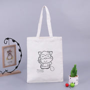 Personalized Customize Sac Cotton Shopping Bag Custom Logo Embroidered Plain Canvas Custom Tote Bag with Printed Logo
