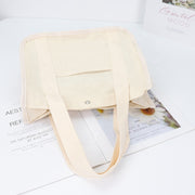 Custom Logo Grocery Shopping Reusable Hand Totes Blank Tote Bag Cotton With Pocket No reviews yet