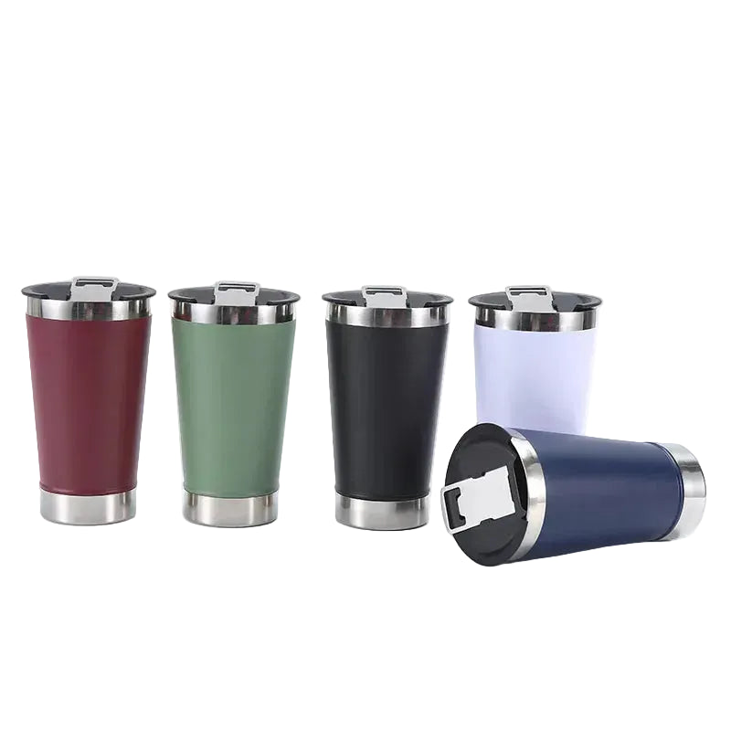 304 Stainless Steel Insulated Vacuum Cup Portable Car Cup Stock with Bottle Opener for Brazilian Beer Mug Drinkware
