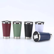 304 Stainless Steel Insulated Vacuum Cup Portable Car Cup Stock with Bottle Opener for Brazilian Beer Mug Drinkware