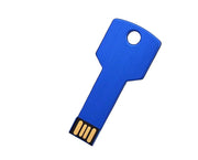 Fashion Customized Creative Metal Key USB Pendrive 128GB Promotional Gift for Company Exhibition Logo Printing Usb Flash Drive