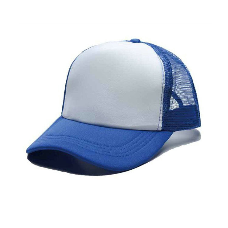 Wholesale Customized Logo Cheap Foam Sport 5 panels Baseball Caps Unisex Mesh Trucker Hat
