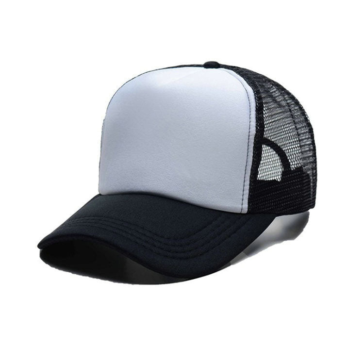 Wholesale Customized Logo Cheap Foam Sport 5 panels Baseball Caps Unisex Mesh Trucker Hat