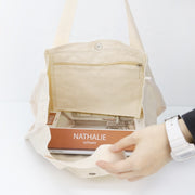 Custom Logo Grocery Shopping Reusable Hand Totes Blank Tote Bag Cotton With Pocket No reviews yet