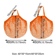 Promotional Cotton Mesh Bag Drawstring Shopping Mesh Bag