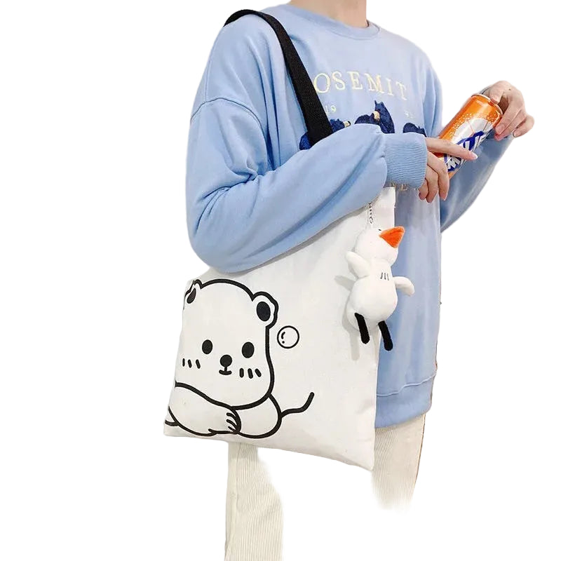 Personalized Customize Sac Cotton Shopping Bag Custom Logo Embroidered Plain Canvas Custom Tote Bag with Printed Logo