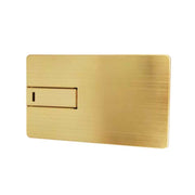 Custom Metal Card USB Flash Drive with Customer's logo full printing