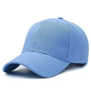 Wholesale Summer Fashion Unisex Visors Cap Adjustable Blank Solid Color Cotton Baseball Cap With Custom Logo