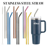 Custom Adventure H2.0 40 oz Coffee Thermal Cup Stainless Steel Black Insulated Travel Mug 40Oz Tumbler With Handle and Straw