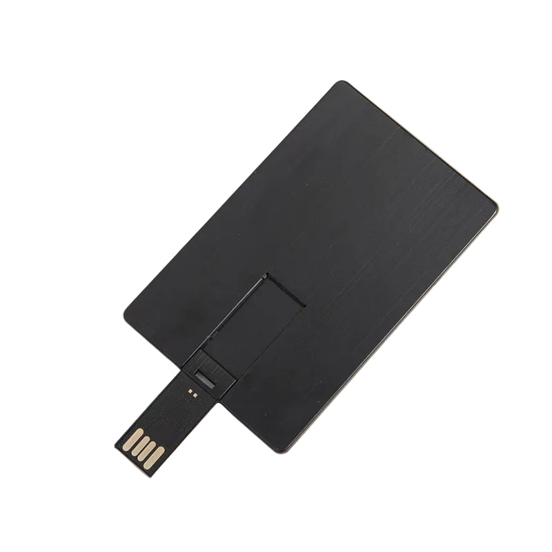 Custom Logo Metal Card USB Flash Drive