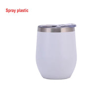 Swig 12oz Vacuum Stainless Steel Insulated Tumbler U-Shaped Egg Design Big Belly Red Wine Water BPA Free Great Business Gifts