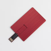 Custom Logo Metal Card USB Flash Drive