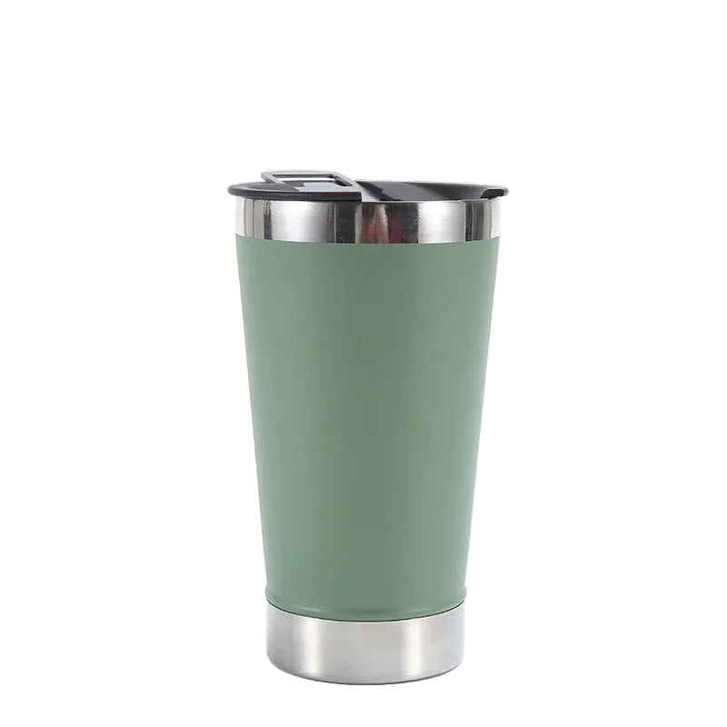 304 Stainless Steel Insulated Vacuum Cup Portable Car Cup Stock with Bottle Opener for Brazilian Beer Mug Drinkware