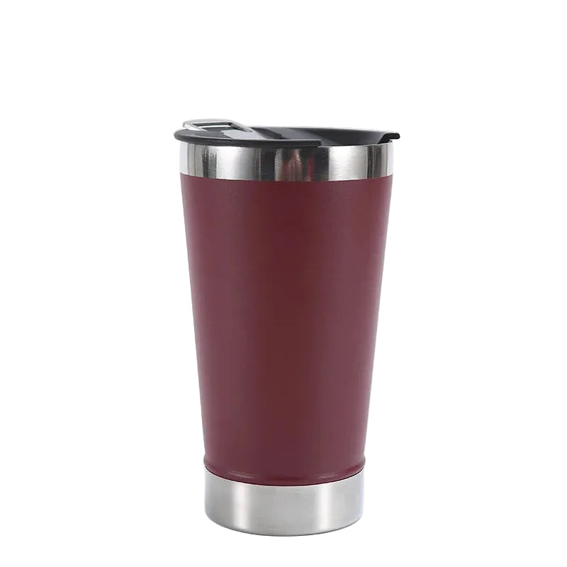 304 Stainless Steel Insulated Vacuum Cup Portable Car Cup Stock with Bottle Opener for Brazilian Beer Mug Drinkware