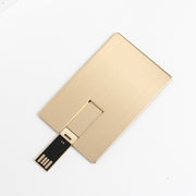 Custom Logo Metal Card USB Flash Drive